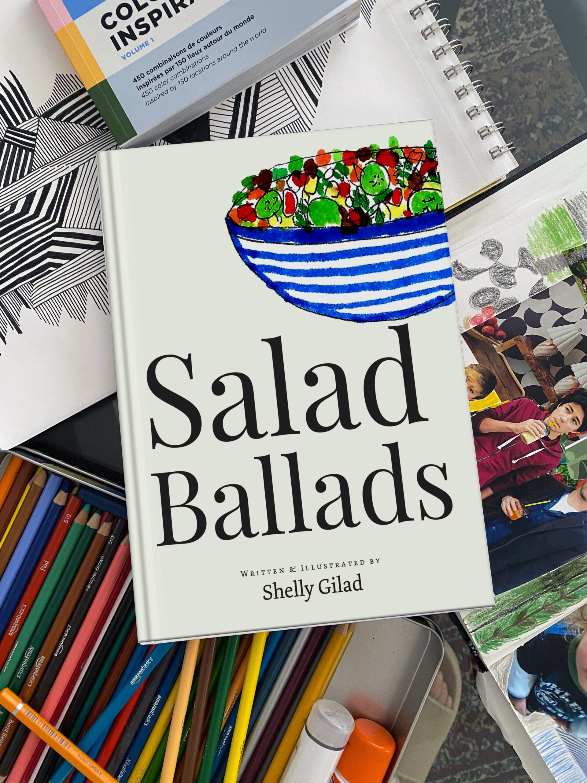 Salad Ballads cookbook by Shelly